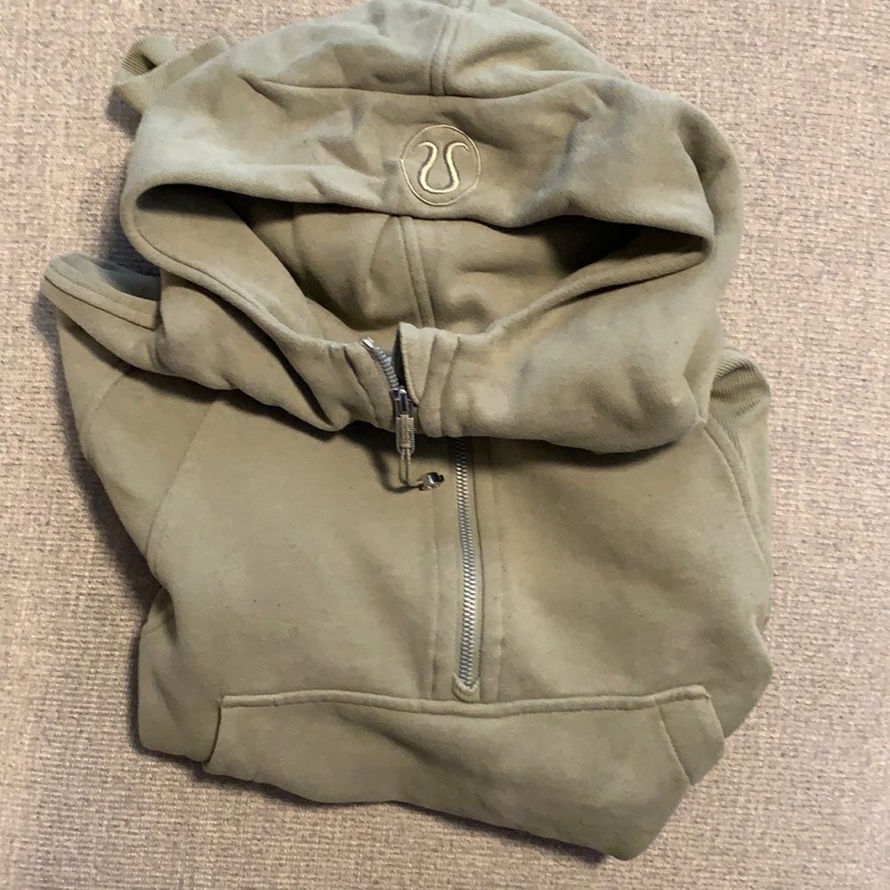 Lululemon scuba oversized half zip